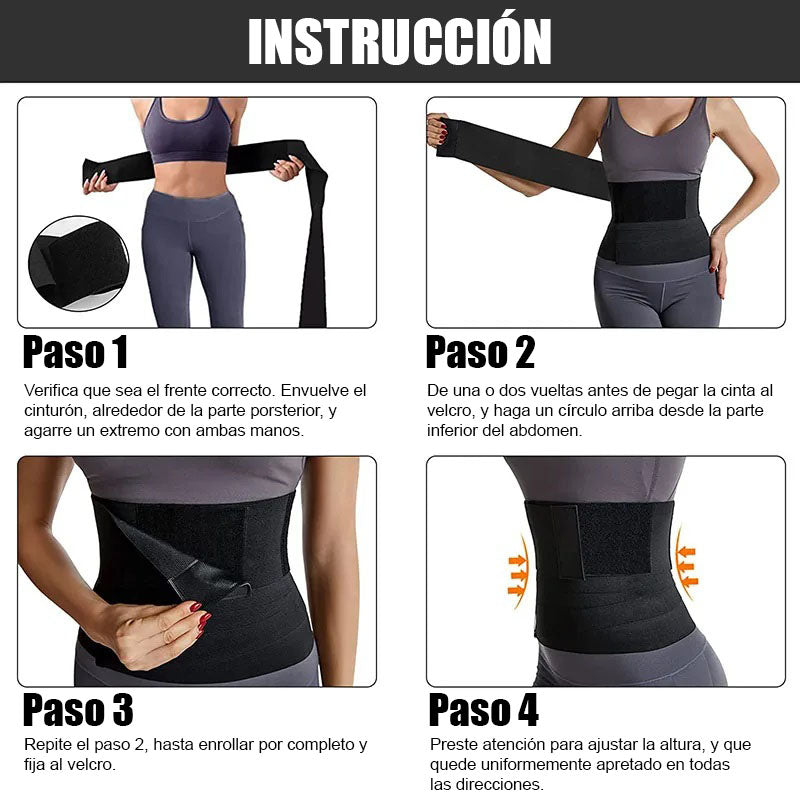 Faja Reductora BlackSlim™: Adelgaza tu cintura al instante -