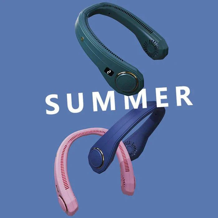 Ventilador De Cuello Portatil ® - Evita Calor y Altas Temperaturas