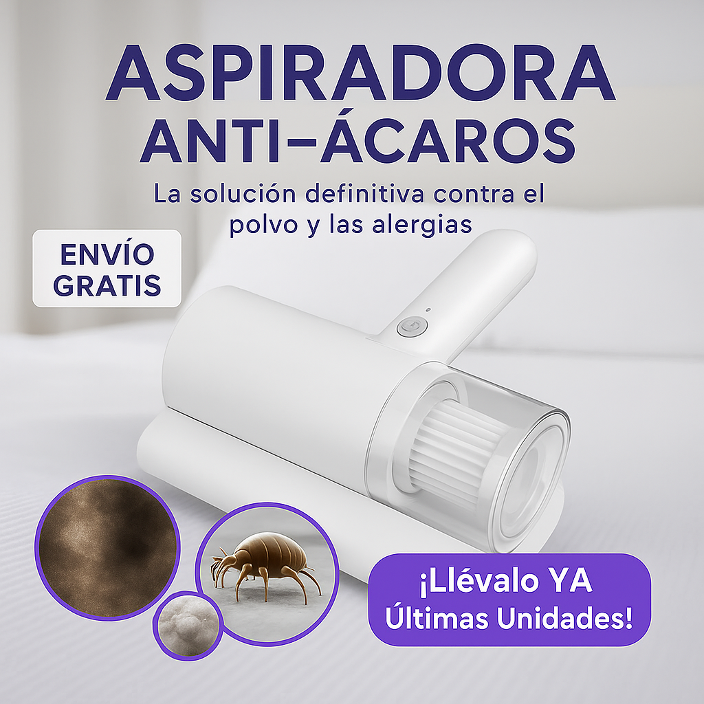 SmartClean™ - Elimina los ácaros que respiras cada día