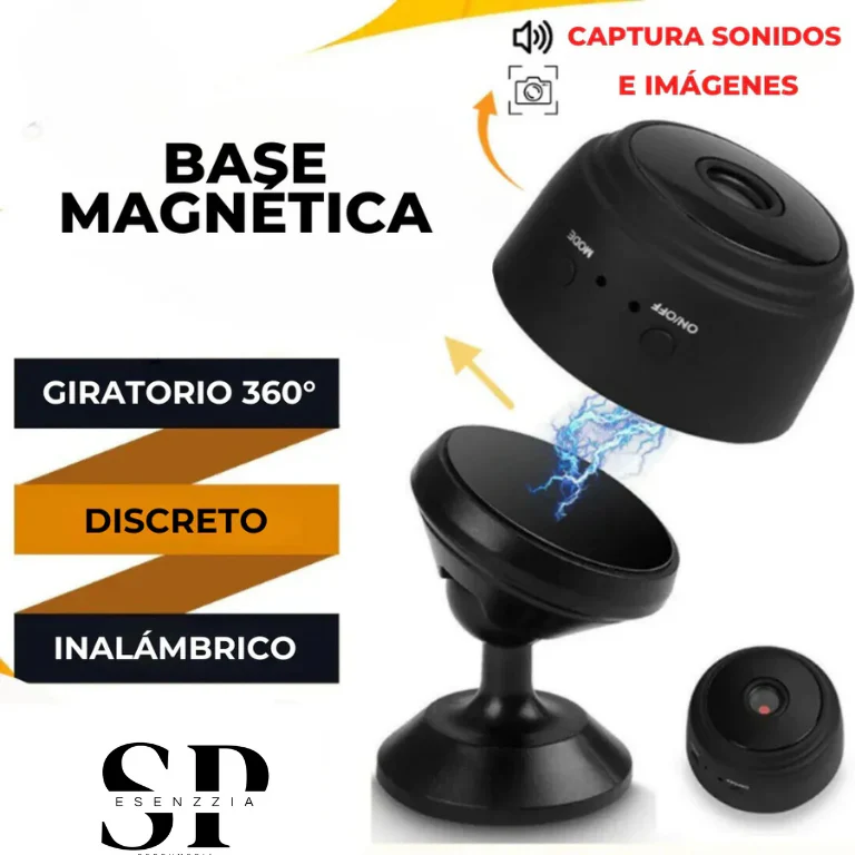 Mini Camara GO PRO™ - Espía y mantén el control en cualquier lugar -