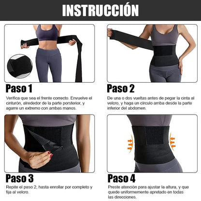 Faja Reductora BlackSlim™: Adelgaza tu cintura al instante -