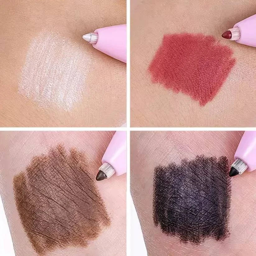 Lápiz Delineador 4 en 1 + Cepillo de cejas GRATIS