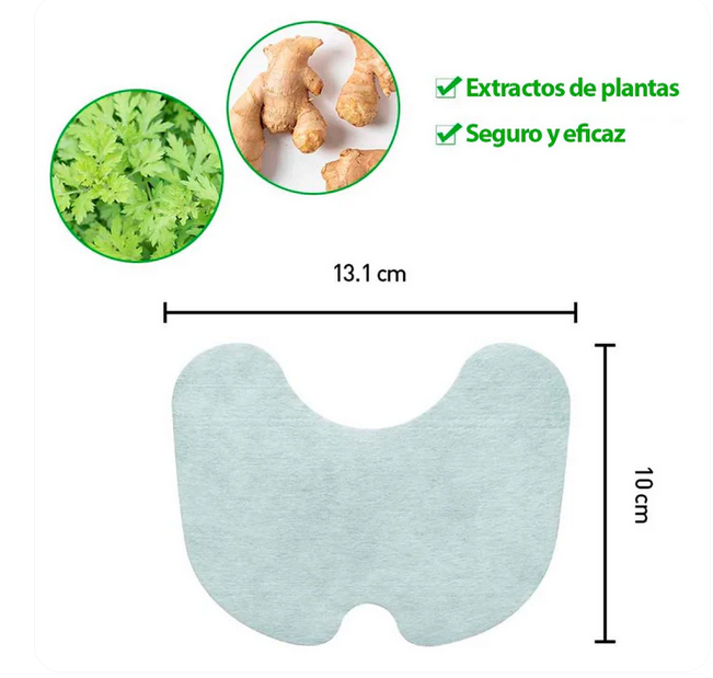 Parches Naturales contra Dolor - Alivio en 30 minutos