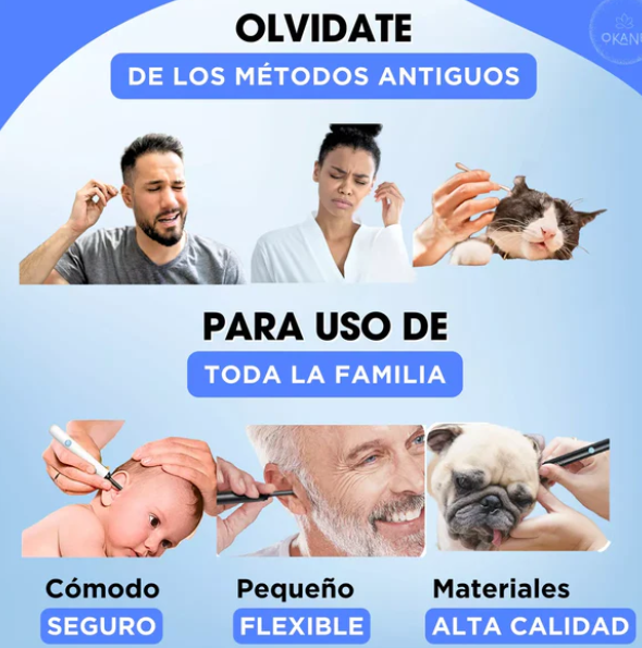 Otoscopio Limpiador Oidos - Protege y cuida tus oídos