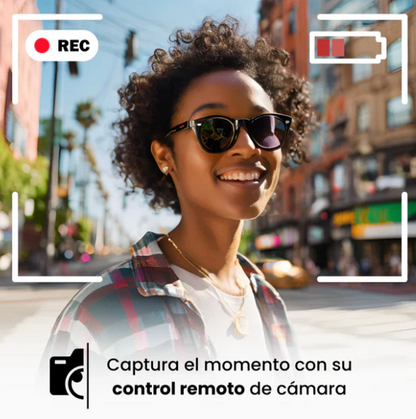 Lentes Inteligentes - Escucha música, llamadas, toma fotos DESDE TUS LENTES!