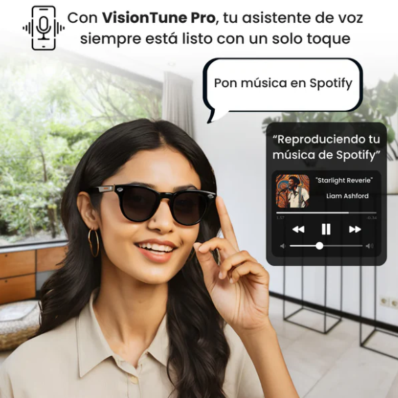 Lentes Inteligentes - Escucha música, llamadas, toma fotos DESDE TUS LENTES!