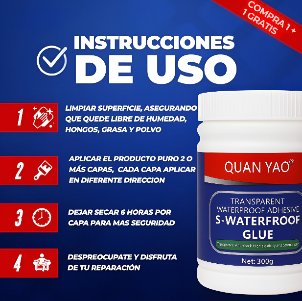 Sellador Permanente™ – Sella Filtraciones al Instante y Protege Tu Hogar