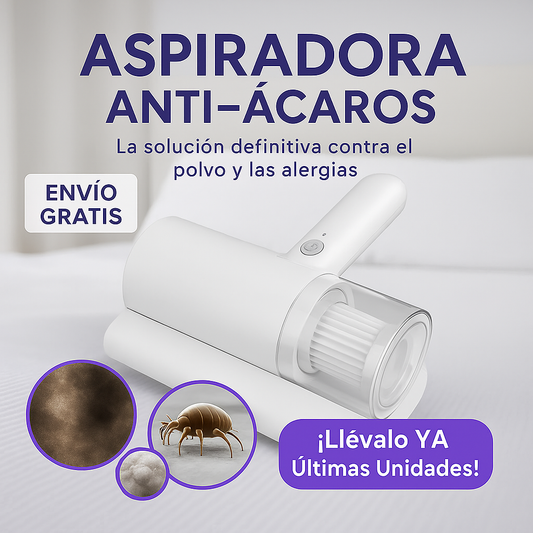 SmartClean™ - Elimina los ácaros que respiras cada día