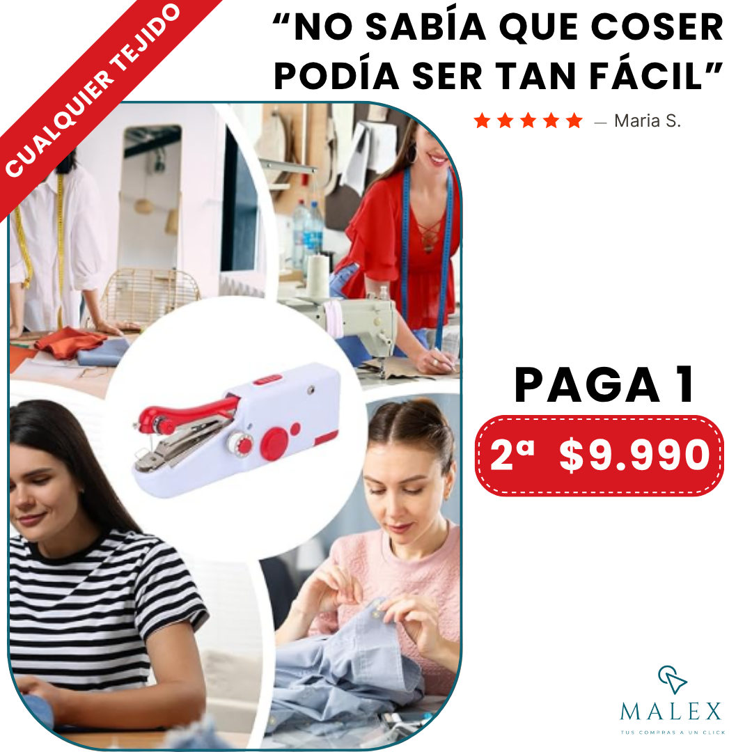 Mini Máquina de Coser - Arreglos en 7 segundos