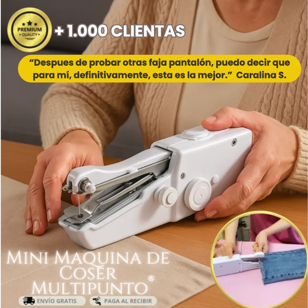 Mini Máquina de Coser - Arreglos en 7 segundos