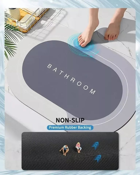 Alfombra Baño Anti Bacterias - Super absorbente