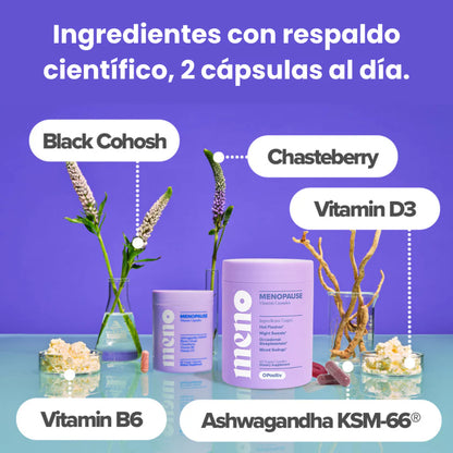 MENO®  - Previene todos los síntomas de la menopausia en días